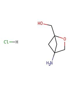 Astatech (4-AMINO-2-OXABICYCLO[2.1.1]HEXAN-1-YL)METHANOL HCL, 95.00% Purity, 0.25G